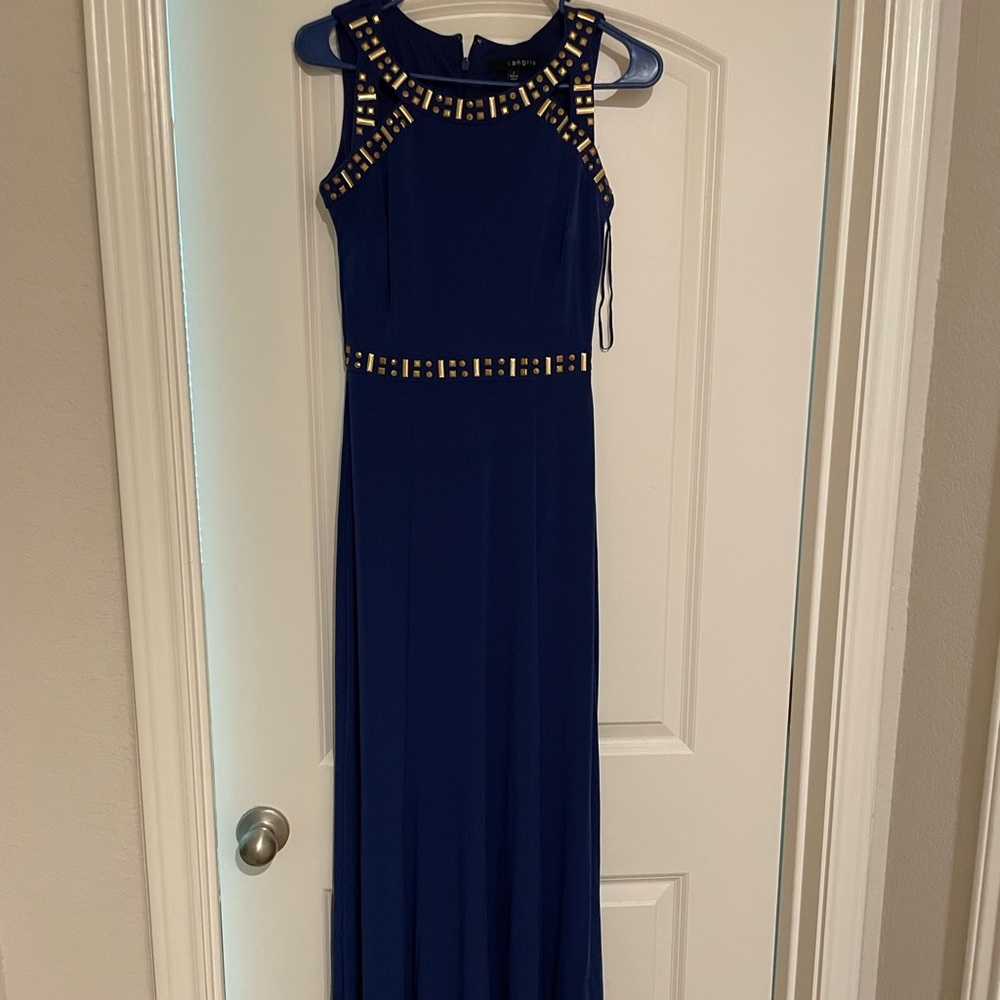 Sangria navy blue dress